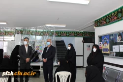 بازدید معاون حراست سازمان مرکزی دانشگاه فرهنگیان کشور از روند برگزاری مصاحبه داوطلبان ورود به دانشگاه فرهنگیان در پردیس حضرت فاطمه الزهرا(س) اهواز