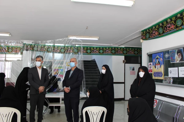 بازدید معاون حراست سازمان مرکزی دانشگاه فرهنگیان کشور از روند برگزاری مصاحبه داوطلبان ورود به دانشگاه فرهنگیان در پردیس حضرت فاطمه الزهرا(س) اهواز