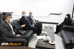 بازدید معاون حراست سازمان مرکزی دانشگاه فرهنگیان کشور از روند برگزاری مصاحبه داوطلبان ورود به دانشگاه فرهنگیان در پردیس حضرت فاطمه الزهرا(س) اهواز