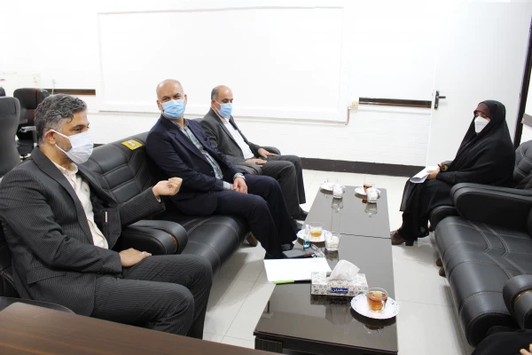 بازدید معاون حراست سازمان مرکزی دانشگاه فرهنگیان کشور از روند برگزاری مصاحبه داوطلبان ورود به دانشگاه فرهنگیان در پردیس حضرت فاطمه الزهرا(س) اهواز