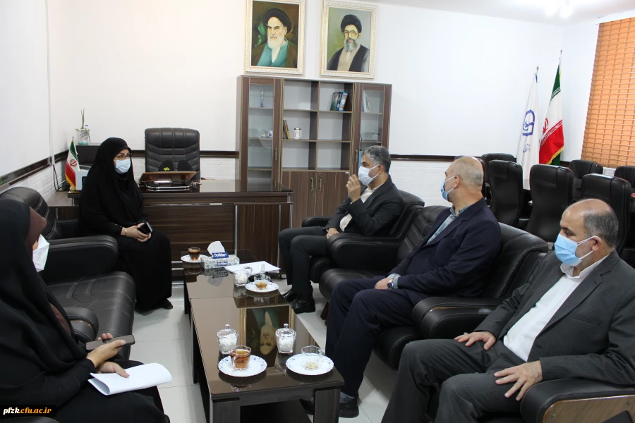 بازدید معاون حراست سازمان مرکزی دانشگاه فرهنگیان کشور از روند برگزاری مصاحبه داوطلبان ورود به دانشگاه فرهنگیان در پردیس حضرت فاطمه الزهرا(س) اهواز