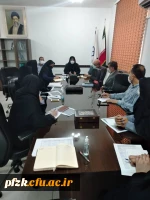 جلسه توجیهی رهنامه ۴۰ ماده ای سال ۱۴۰۰ در پردیس حضرت فاطمه الزهرا(س) اهواز