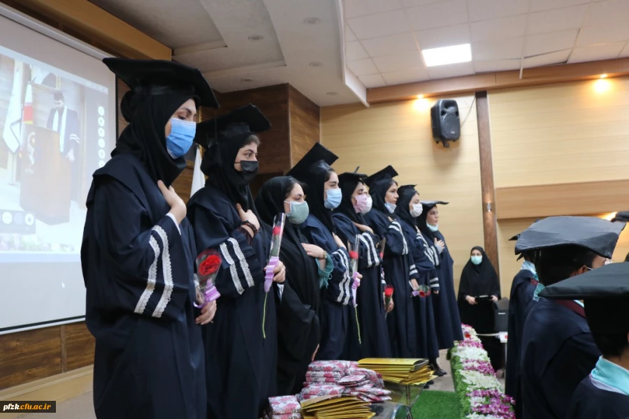 آیین دانش آموختگی دانشجو معلمان ورودی ۹۶ دانشگاه فرهنگیان خوزستان