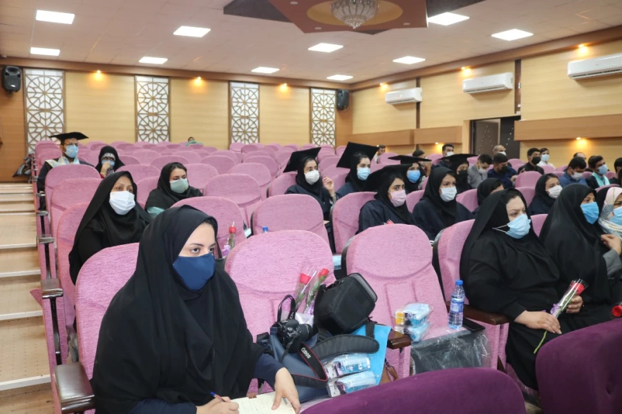 آیین دانش آموختگی دانشجو معلمان ورودی ۹۶ دانشگاه فرهنگیان خوزستان