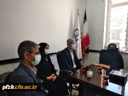 جلسه سرپرست امور پردیس های استان خوزستان با پرسنل اداری پردیس حضرت فاطمه الزهرا (س) اهواز