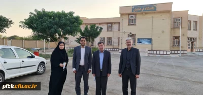 بازدید مدیر دانشگاه فرهنگیان استان خوزستان از مرکز دانیال نبی (ع) شوش