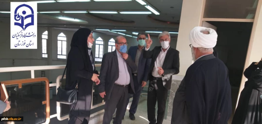 بازدید مدیر دانشگاه فرهنگیان استان خوزستان از سرای دانشجویی مرکز آموزش عالی خدیجه کبری(س)دزفول