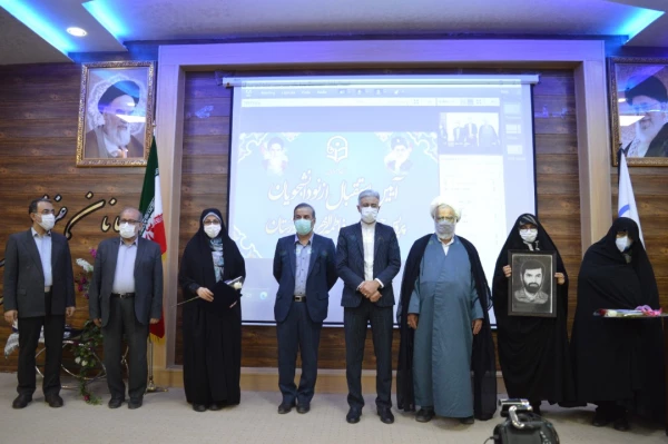 مراسم استقبال از نو دانشجو معلمان پردیس حضرت فاطمه الزهرا(س) خوزستان