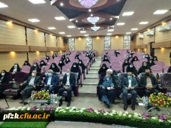 مراسم استقبال از نو دانشجو معلمان پردیس حضرت فاطمه الزهرا(س) خوزستان