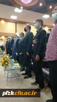 مراسم استقبال از نو دانشجو معلمان پردیس حضرت فاطمه الزهرا(س) خوزستان