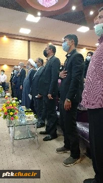 مراسم استقبال از نو دانشجو معلمان پردیس حضرت فاطمه الزهرا(س) خوزستان