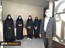 مراسم استقبال از نو دانشجو معلمان پردیس حضرت فاطمه الزهرا(س) خوزستان