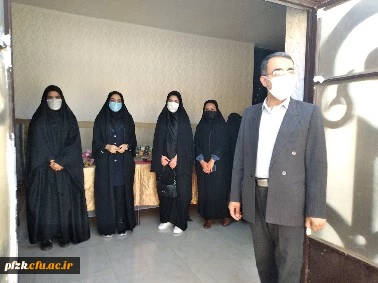 مراسم استقبال از نو دانشجو معلمان پردیس حضرت فاطمه الزهرا(س) خوزستان