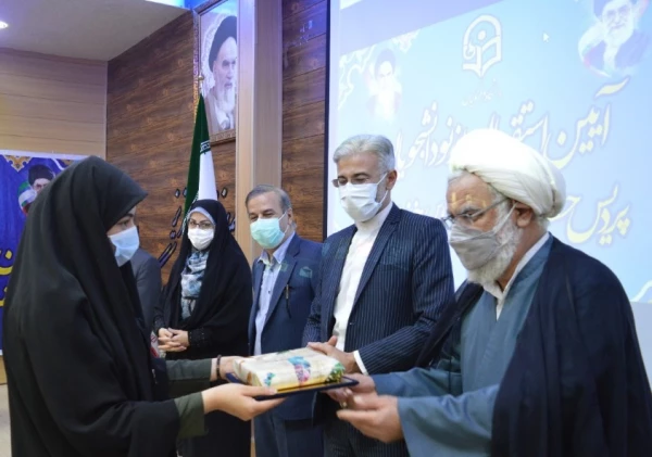 مراسم استقبال از نو دانشجو معلمان پردیس حضرت فاطمه الزهرا(س) خوزستان