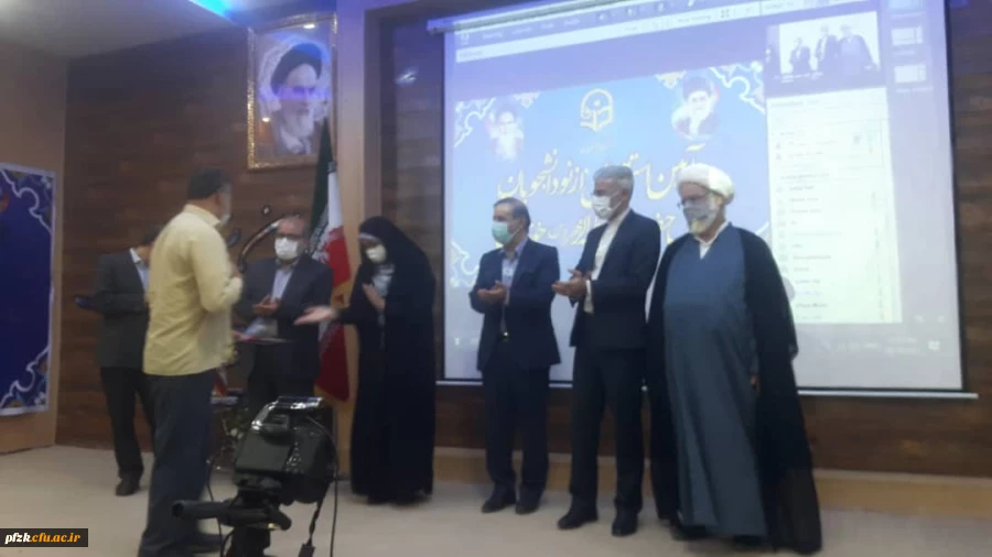 مراسم استقبال از نو دانشجو معلمان پردیس حضرت فاطمه الزهرا(س) خوزستان