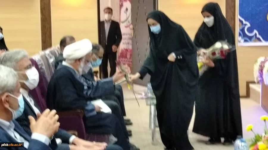 مراسم استقبال از نو دانشجو معلمان پردیس حضرت فاطمه الزهرا(س) خوزستان