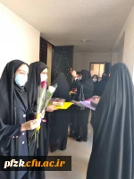 مراسم استقبال از نو دانشجو معلمان پردیس حضرت فاطمه الزهرا(س) خوزستان