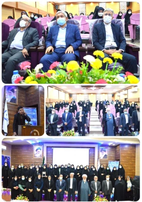 مراسم استقبال از نو دانشجو معلمان پردیس حضرت فاطمه الزهرا(س) خوزستان