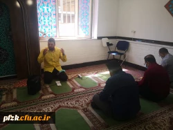 برگزاری مراسم جشن و مولودی خوانی به مناسبت  میلاد حضرت رسول اکرم (ص) و حضرت امام جعفر صادق (ع) در پردیس حضرت فاطمه الزهرا(س) اهواز