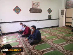 برگزاری مراسم جشن و مولودی خوانی به مناسبت  میلاد حضرت رسول اکرم (ص) و حضرت امام جعفر صادق (ع) در پردیس حضرت فاطمه الزهرا(س) اهواز