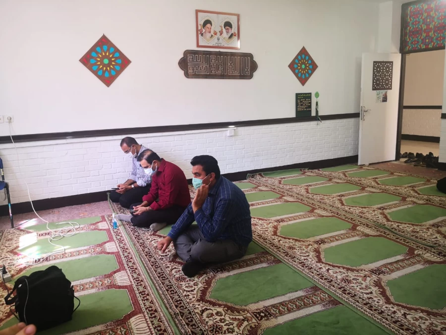 برگزاری مراسم جشن و مولودی خوانی به مناسبت  میلاد حضرت رسول اکرم (ص) و حضرت امام جعفر صادق (ع) در پردیس حضرت فاطمه الزهرا(س) اهواز