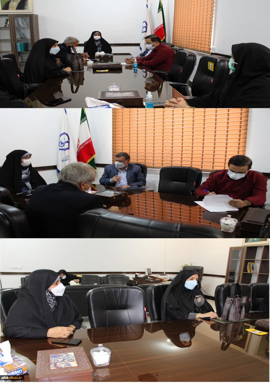 بازدید مدیر بهسازی منابع انسانی و مسئول دوره مهارت آموزی دانشگاه فرهنگیان از پردیس حضرت فاطمه الزهرا(س) اهواز
