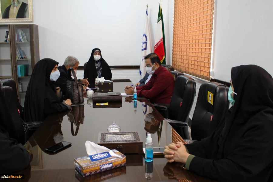 بازدید مدیر بهسازی منابع انسانی و مسئول دوره مهارت آموزی دانشگاه فرهنگیان از پردیس حضرت فاطمه الزهرا(س) اهواز
