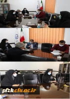 بازدید مدیر بهسازی منابع انسانی و مسئول دوره مهارت آموزی دانشگاه فرهنگیان از پردیس حضرت فاطمه الزهرا(س) اهواز

