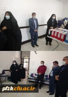 بازدید مدیر بهسازی منابع انسانی و مسئول دوره مهارت آموزی دانشگاه فرهنگیان از پردیس حضرت فاطمه الزهرا(س) اهواز
