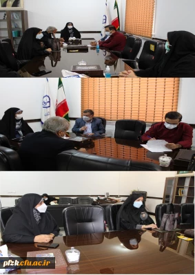 بازدید مدیر بهسازی منابع انسانی و مسئول دوره مهارت آموزی دانشگاه فرهنگیان از پردیس حضرت فاطمه الزهرا(س) اهواز
