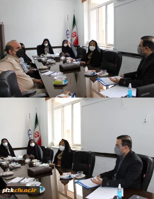 جلسه شورای آموزشی در پردیس حضرت فاطمه الزهرا(س) اهواز