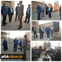 بازدید مدیرکل مالی سازمان مرکزی دانشگاه فرهنگیان از پردیس فاطمه الزهرا(س) خوزستان
