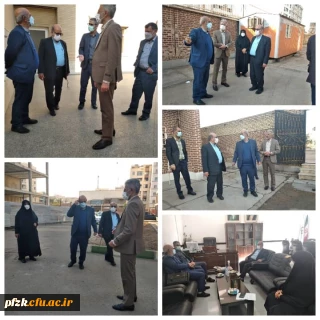 بازدید مدیرکل مالی سازمان مرکزی دانشگاه فرهنگیان از پردیس فاطمه الزهرا(س) خوزستان
