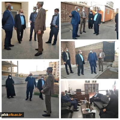 بازدید مدیرکل مالی سازمان مرکزی دانشگاه فرهنگیان از پردیس فاطمه الزهرا(س) خوزستان
