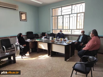 بازدید دکتر چناری مدیر کل مالی سازمان مرکزی دانشگاه فرهنگیان از مرکز اروند آبادان