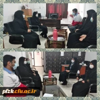 برگزاری اولین جلسه کانون هلال احمر در پردیس حضرت فاطمه الزهرا(س) اهواز