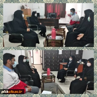 برگزاری اولین جلسه کانون هلال احمر در پردیس حضرت فاطمه الزهرا(س) اهواز