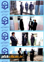 بازدید معاون هماهنگی مدیریت امور پردیس های استان از پروژه های در حال احداث پردیس حضرت فاطمه زهرا(س) اهواز