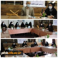 برگزاری نشست هم اندیشی مسئولین دانشگاه فرهنگیان استان با تشکل های دانشجویی پردیس حضرت فاطمه الزهرا (س) اهواز