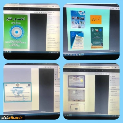 مراسم بزرگداشت هفته ی پژوهش توسط پردیس حضرت فاطمه الزهرا(س) اهواز
