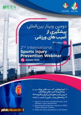 دومین وبینار بین المللی پیشگیری از آسیب های ورزشی 