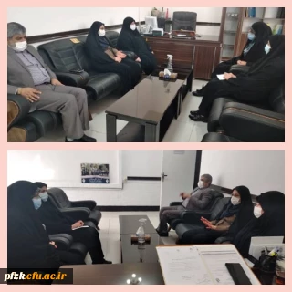 دیدار مدیر بنیاد شهید استان خوزستان با سرپرست پردیس حضرت فاطمه الزهرا (س) خوزستان