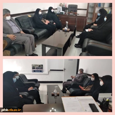 دیدار مدیر بنیاد شهید استان خوزستان با سرپرست پردیس حضرت فاطمه الزهرا (س) خوزستان