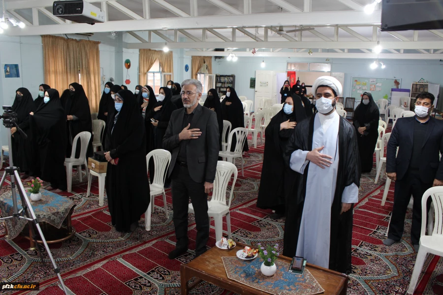 برگزاری دومین سالگرد شهادت مظلومانه سردار حاج قاسم سلیمانی در پردیس حضرت فاطمه الزهرا(س) اهواز