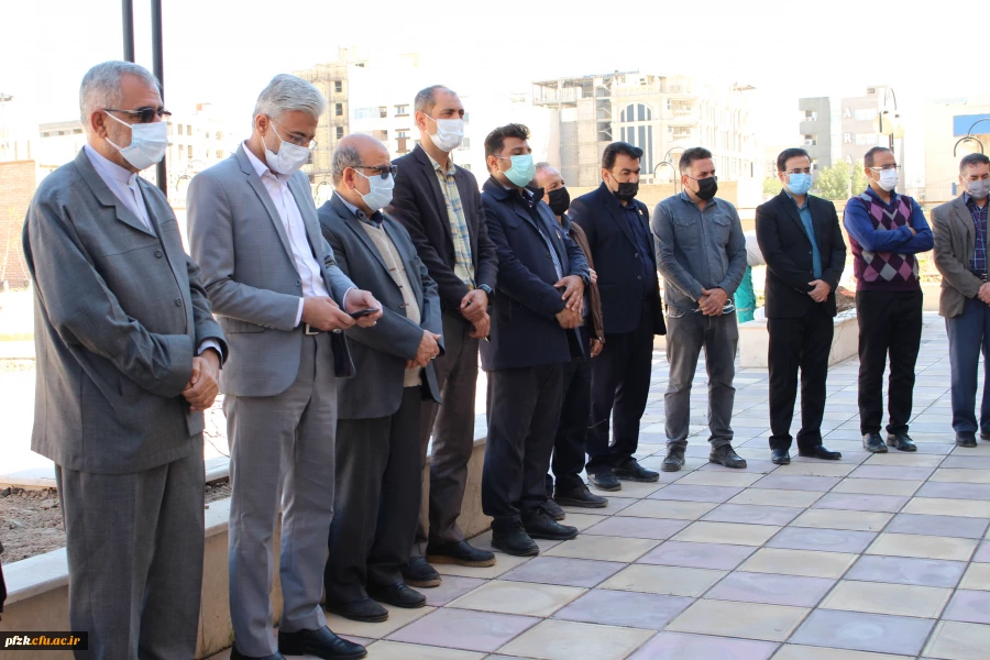 مراسم کاشت نهال با نام «روز سبز» در پردیس حضرت فاطمه الزهرا(س) اهواز