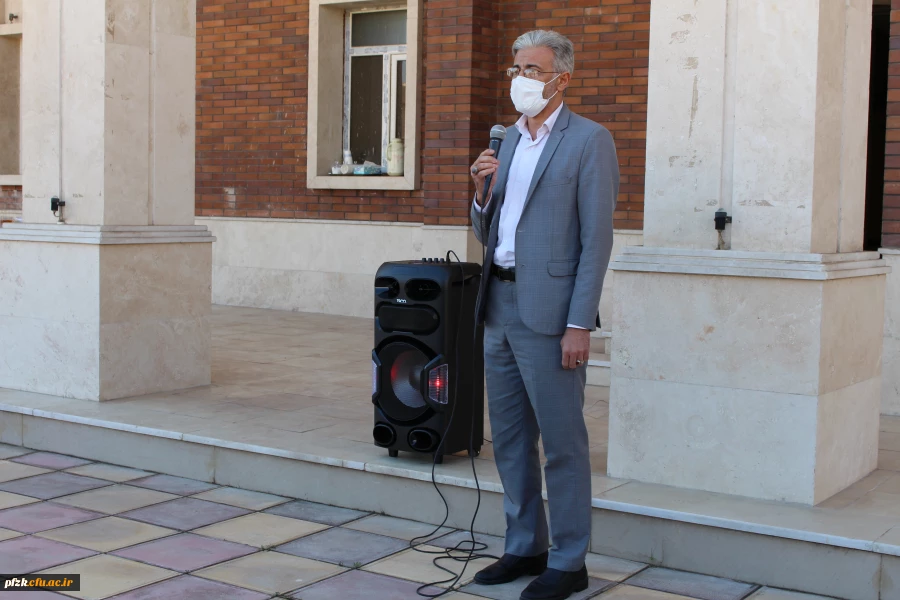 مراسم کاشت نهال با نام «روز سبز» در پردیس حضرت فاطمه الزهرا(س) اهواز