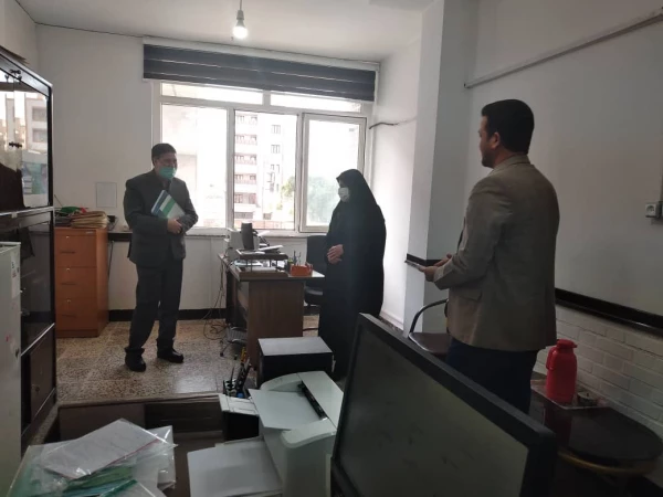 بازدید ناظر منطقه ای اعزامی  سازمان مرکزی از پردیس حضرت فاطمه الزهرا(س) اهواز