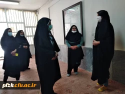 بازدید سرپرست پردیس حضرت فاطمه الزهرا(س) اهواز از حضور دانشجویان ورودی در خوابگاه