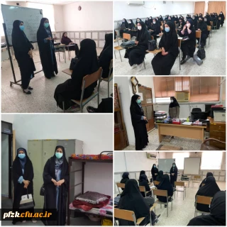 بازدید خانم دکتر درخشان فرد سرپرست پردیس حضرت فاطمه زهرا سلام الله علیها از ساختمان آموزشی مرکز آموزش عالی حضرت خدیجه کبری(س) دزفول