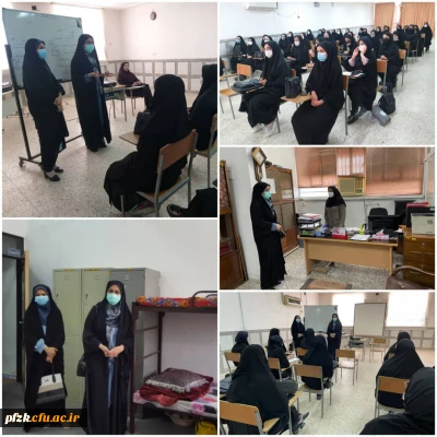 بازدید خانم دکتر درخشان فرد سرپرست پردیس حضرت فاطمه زهرا سلام الله علیها از ساختمان آموزشی مرکز آموزش عالی حضرت خدیجه کبری(س) دزفول